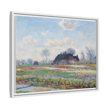 Claude Monet's Tulip Fields at Sassenheim (1886). Original from the Sterling and Francine Clark Art Institute. - NOMADEN ART GALLERY
