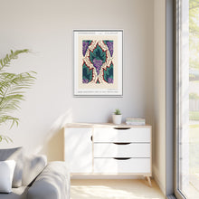 Estampado de pochoir Art Nouveau con estampado de uvas en estilo oriental. Original de nuestra propia edición de 1914 de Samarkande.