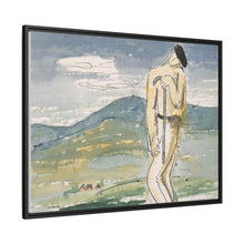 A weary pilgrim (1936) watercolor by Mikulas Galanda