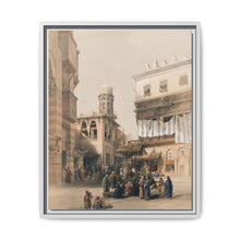 Bazaar of the coppersmiths Cairo illustration by David Roberts (1796–1864) - NOMADEN ART GALLERY