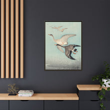 Great geese in flight (1925 - 1936) by Ohara Koson