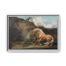 Horse Frightened by a Lion (1762–1768) by George Stubbs - NOMADEN ART GALLERY
