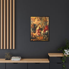The martyrdom of Saint Apollonia. Oil painting after Jacob Jordaens.