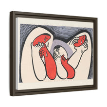 Crying women (1938), abstract painting by Mikulas Galanda