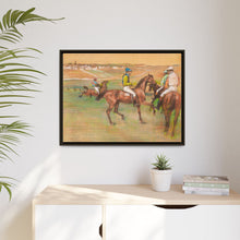 Caballos de carreras (ca. 1885-1888) de Edgar Degas 