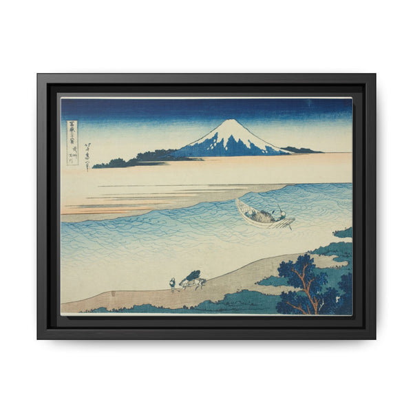 Tama River in Musashi Province (Bushu Tamagawa), from the series "Thirty-six Views of Mount Fuji (Fugaku sanjurokkei)" by Katsushika Hokusai - NOMADEN ART GALLERY