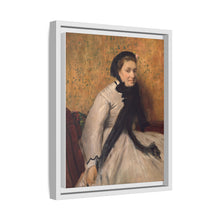Retrato de una mujer de gris (ca. 1685) de Edgar Degas 
