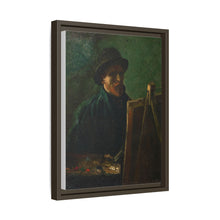 Vincent van Gogh's Self-Portrait with Dark Felt Hat at the Easel (1886) - NOMADEN ART GALLERY