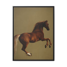 Whistlejacket is an oil-on-canvas painting from about 1762 showing the Marquess of Rockingham's racehorse, rearing up against a blank background. - NOMADEN ART GALLERY