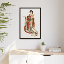Benten (Goddess of Love) (18th–19th century), vintage Japanese woman illustration by Katsushika Hokusai. - NOMADEN ART GALLERY