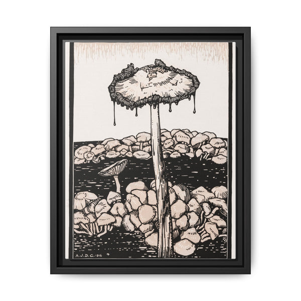 Dripping mushroom (1916) by Julie de Graag