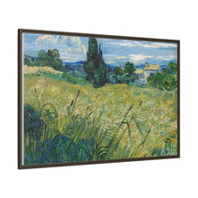 Vincent van Gogh's Green Wheat Field with Cypress (1889) - NOMADEN ART GALLERY