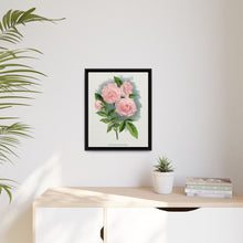 Pink rose, Clothilde Soupert lithograph. Digitally enhanced from our own original 1900 edition plates of Botanical Specimen published by Rochester Lithographing