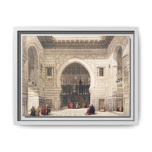 Interior of the mosque of the Sultan the Ghoree illustration by David Roberts (1796–1864) - NOMADEN ART GALLERY