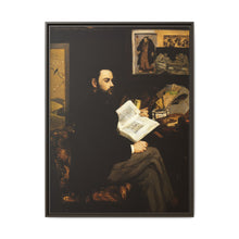 Portrait of Emile Zola (1868) by Edouard Manet - NOMADEN ART GALLERY