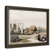 Fragment of the Great Colossi at the Memnonium Thebes illustration by David Roberts (1796–1864)