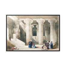 Temple of Egyptian illustration by David Roberts (1796–1864) - NOMADEN ART GALLERY