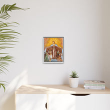 Fresco of Virgin-of-Mercy on the northern wall of the subsidiary church Saint Anna in Saager