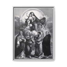 The Virgin and Child with Saint Geminianus of Modena, Saint Peter, Saint Paul and Saint Antony of Padua. Lithograph by F. Hanfstaengl after B. Ramenghi, il Bagnacavallo. - NOMADEN ART GALLERY