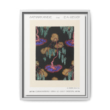 Tree pochoir pattern in oriental style. Original from our own 1914 edition of Samarkande - NOMADEN ART GALLERY