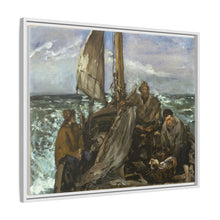 Los trabajadores del mar (1873) de Edouard Manet 