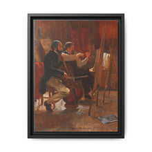 The Studio (1867) by Winslow Homer - NOMADEN ART GALLERY
