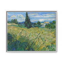 Vincent van Gogh's Green Wheat Field with Cypress (1889) - NOMADEN ART GALLERY