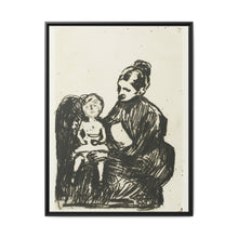 Nurse with a Boy / The Mother and the Crying Child (1902) by Edvard Munch. - NOMADEN ART GALLERY