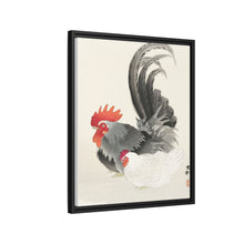 Chicken and cock (1900 - 1936) by Ohara Koson