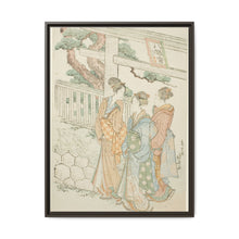 Visitors to the Hachiman shrine by Katsushika Hokusai - NOMADEN ART GALLERY