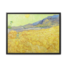 Van Gogh's Wheatfield with a reaper (1889) - NOMADEN ART GALLERY