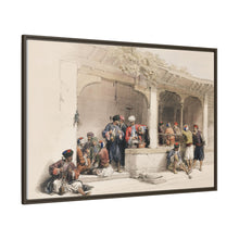 The coffee shop illustration by David Roberts (1796–1864)