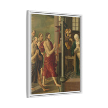 Panel of an Altarpiece with Dispute with the Doctors, on verso is Appearance of Christ to his Mother (c. 1520 - c. 1535) by Master of Alkmaar