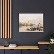 View on the Nile ferry to Gizeh illustration by David Roberts (1796–1864) - Decorative Wall Art