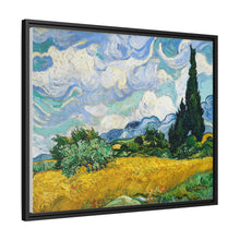 Vincent Van Gogh's Wheat Field with Cypresses (1889). Famous painting, original from the MET Museum - NOMADEN ART GALLERY