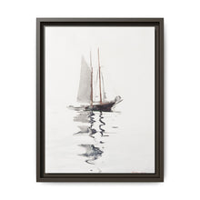 Two–masted Schooner with Dory (1894) by Winslow Homer - NOMADEN ART GALLERY