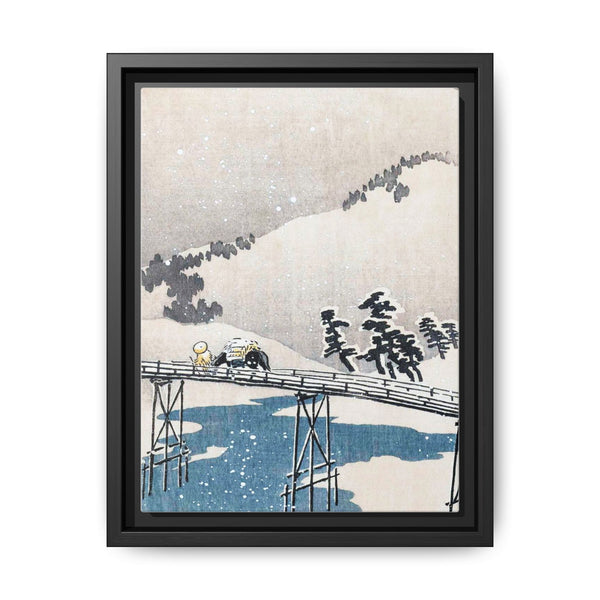 Snowy landscape with Mount Fuji (1900–1910) by Ohara Koson