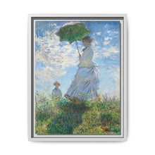 Claude Monet's Madame Monet and Her Son (1875), woman with a Parasol. - NOMADEN ART GALLERY