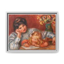 Writing Lesson (La Leçon d'écriture) (1905) by Pierre-Auguste Renoir. - NOMADEN ART GALLERY