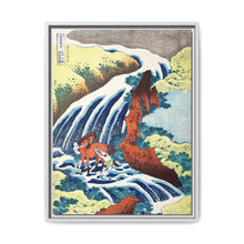 Hokusai's The Yoshitsune horse-washing falls at Yoshino, Izumi Province (1833–1834) - NOMADEN ART GALLERY