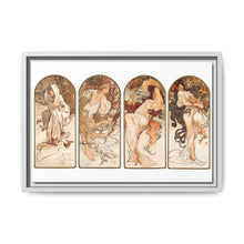 Alphonse Maria Mucha's The Seasons (1897). Famous Art Nouveau artwork - NOMADEN ART GALLERY