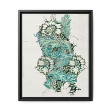 William Morris's Watercolour, woven fabric design: Anemone (1876) - NOMADEN ART GALLERY