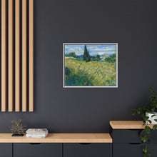 Vincent van Gogh's Green Wheat Field with Cypress (1889) - NOMADEN ART GALLERY