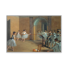 Edgar Degas's The Dance Foyer at the Opera on the rue Le Peletier (1872) - NOMADEN ART GALLERY