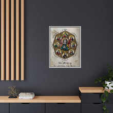 Saint George and Saint Antony of Padua, Saint Catherine of Alexandria, Saint Peter the Apostle, Saint Philomena, Saint Anne, Saint Barbara, Saint John the Baptist and Saint Agnes