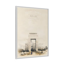 Great gateway leading to the Temple of Karnak Thebes illustration by David Roberts (1796–1864)