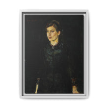 Inger in Black (1884) by Edvard Munch - NOMADEN ART GALLERY