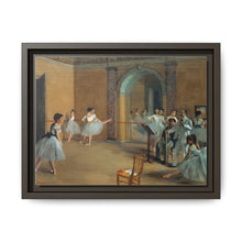 Edgar Degas's The Dance Foyer at the Opera on the rue Le Peletier (1872) - NOMADEN ART GALLERY