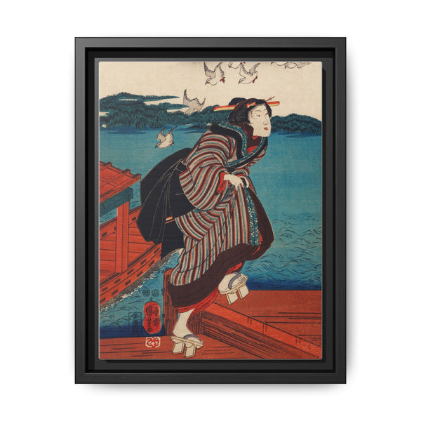 Sanbashi no Onna by Utagawa Kuniyoshi (1753-1806), - NOMADEN ART GALLERY