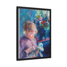 Mujer joven cosiendo (1879) de Pierre-Auguste Renoir.